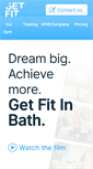 Mobile Screenshot of getfitinbath.co.uk